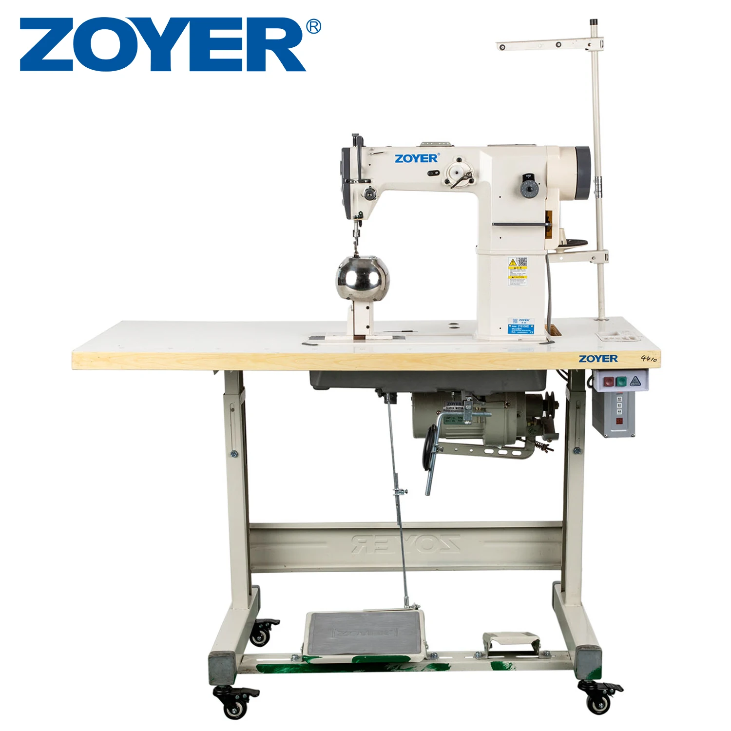 ZY810W Belt Drive Single Needle Post Bed Sewing Machine For Wigs