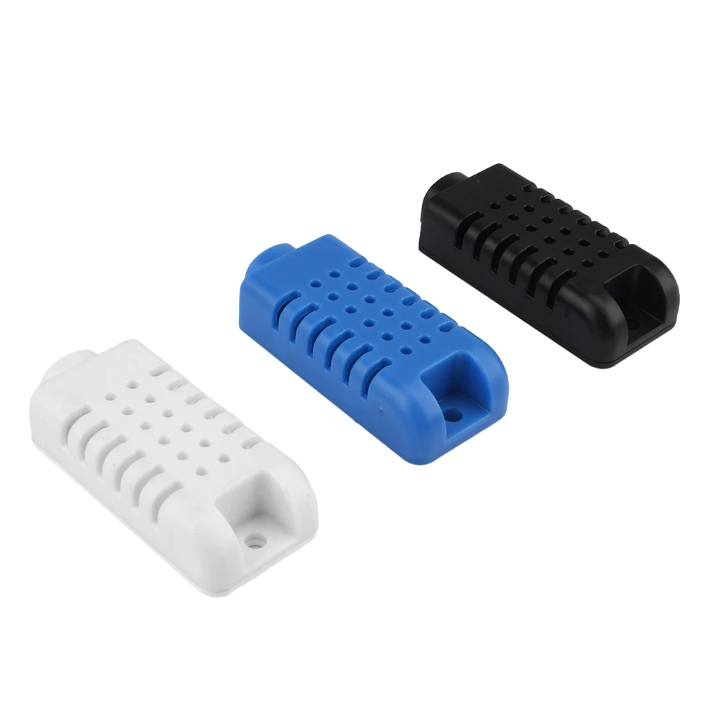 10Pcs Mini Plastic Temperature Humidity Sensor Enclosure Housing Plastic Instrument Enclosures 59x26x12mm