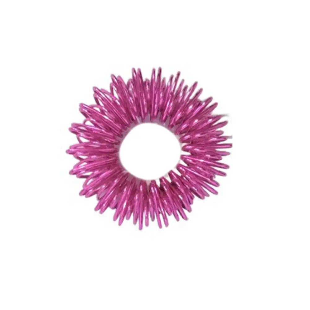 المكرر قسط العلاج بالابر الدائري φ2.5 سنتيمتر الينابيع مكافحة الإجهاد خواتم الصلب البسيطة الإجهاد الدائري الاسترخاء أصابع