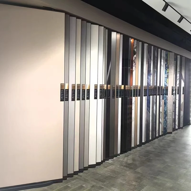 Tile display stand Sliding rock slab display stand Tile sample display stand