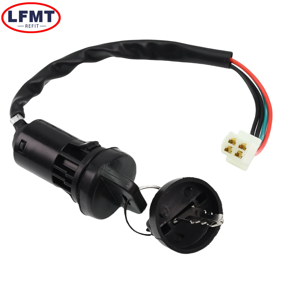 Universal Motorcycle Ignition Switch Waterproof Electric Door Lock Electric Start Atv Key For Honda Suzuki Kawasaki Yamaha