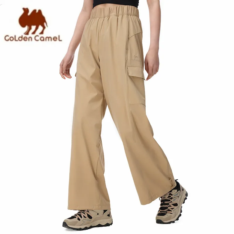 GOLDEN CAMEL Outdoor Hiking Pants for Women Men\'s Casual Trousers 2024 Autumn Sports Pants Loose Functional Overalls Windproof