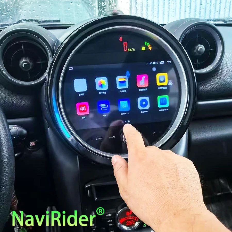 Radio con Pantalla Android para Coche, para BMW Mini Cooper R60 2011-2014, Reproductor Multimedia de Video, Carplay, Autoestéreo, GPS, Navegación, Unidad Principal