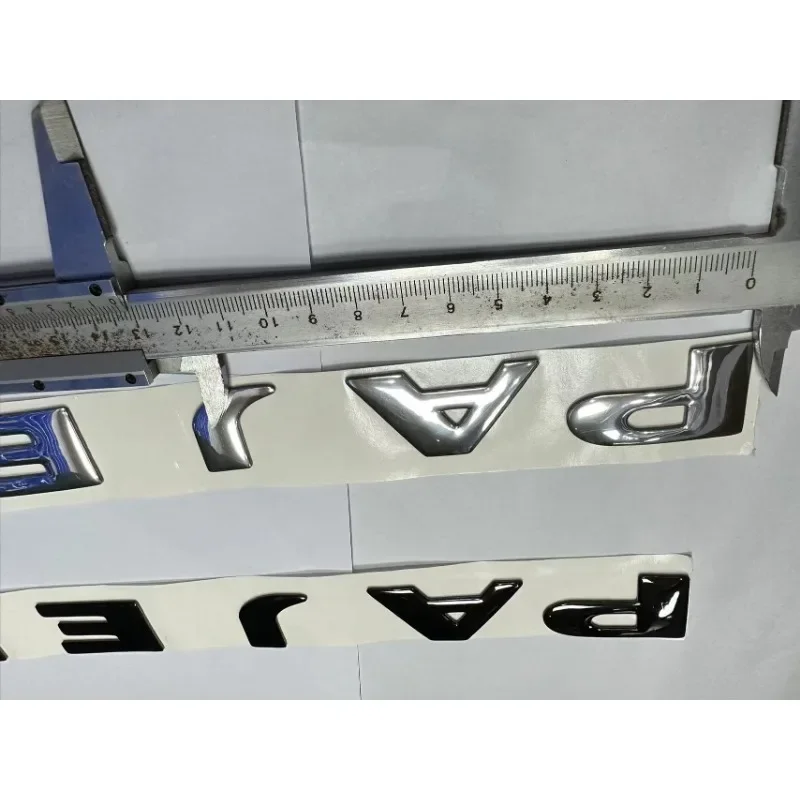 1 stücke hinten aufkleber pajero emblem aufkleber für mitsubishi pajero v93 v97 v73 v95 zubehör