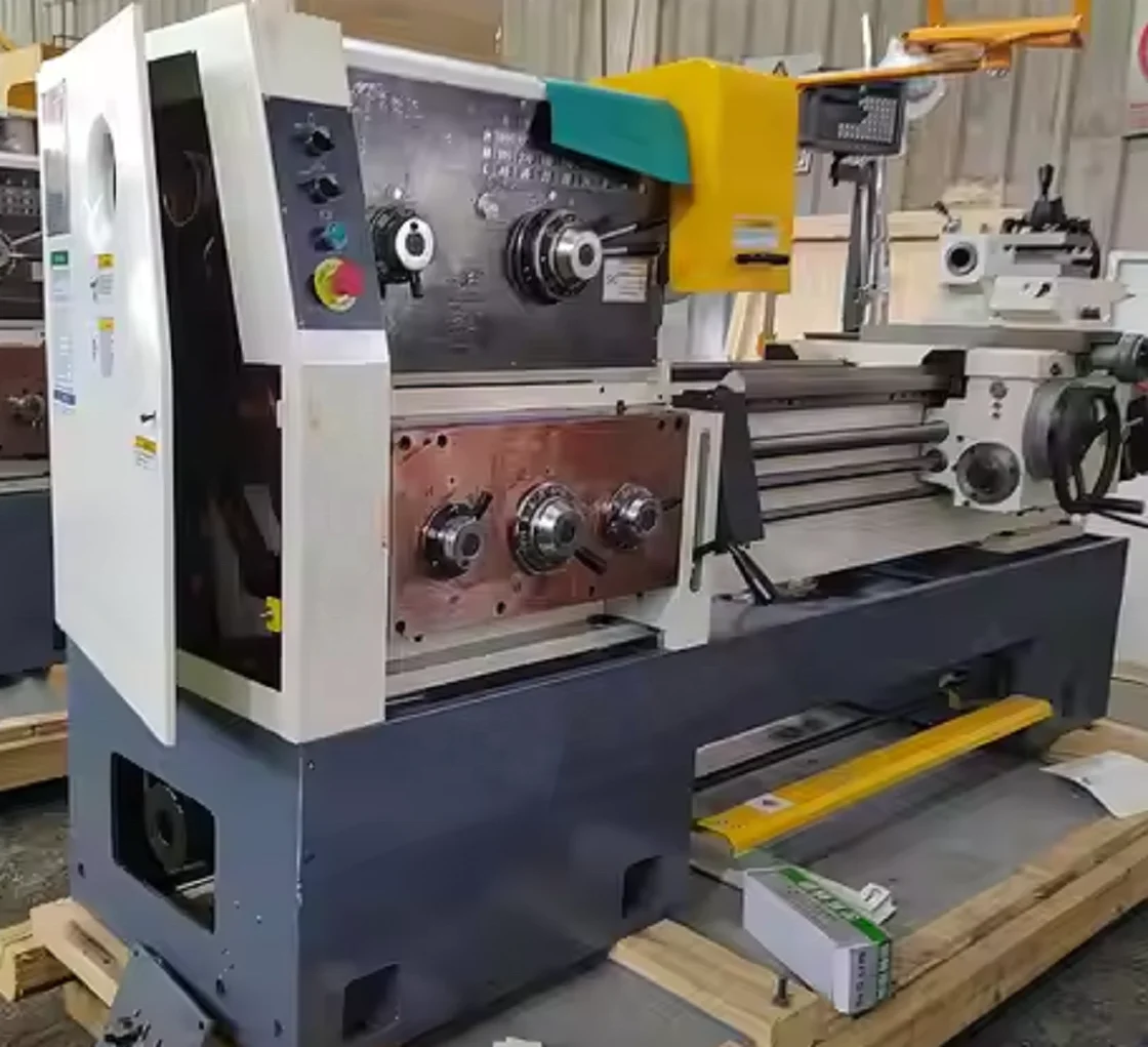 CY6250L Big Bore Gap-Bed Lathe High Speed Precision Horizontal Rapid Feed System Metal Lathe Machine