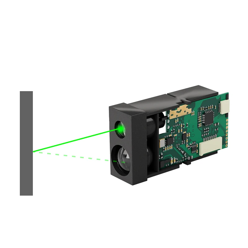 510-550nm Visible Green Light Laser Distance Measuring Sensor Outdoor Use 40m Laser Distance Sensor RS232