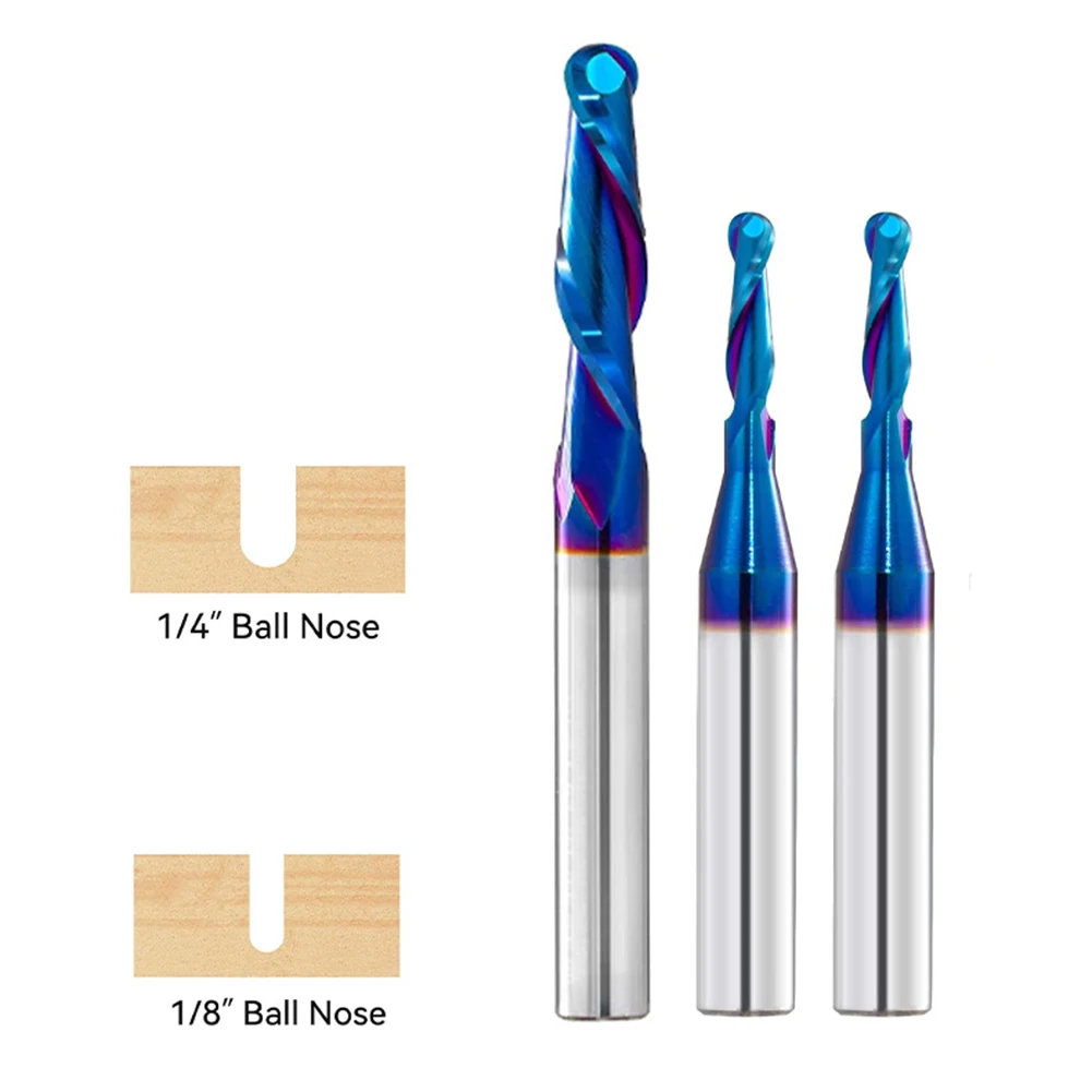 

Slotting Bit Ball Nose Router Bit Easy To Install High-precision Design Easy To Install Cnc Tool Power Tool Accessory
