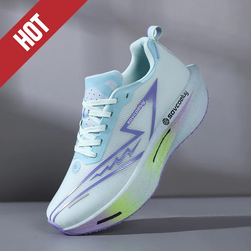 Running Shoes Carbon Board Speciality Marathon Men Sports Breathable Lightweight Women's Comfortable Athletic Outdoor Sneakers