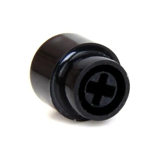 Guitar Knob Tele Switch Tip Plastic Barrel Type Black Fits 3 Way Selector Switch for String Instrument