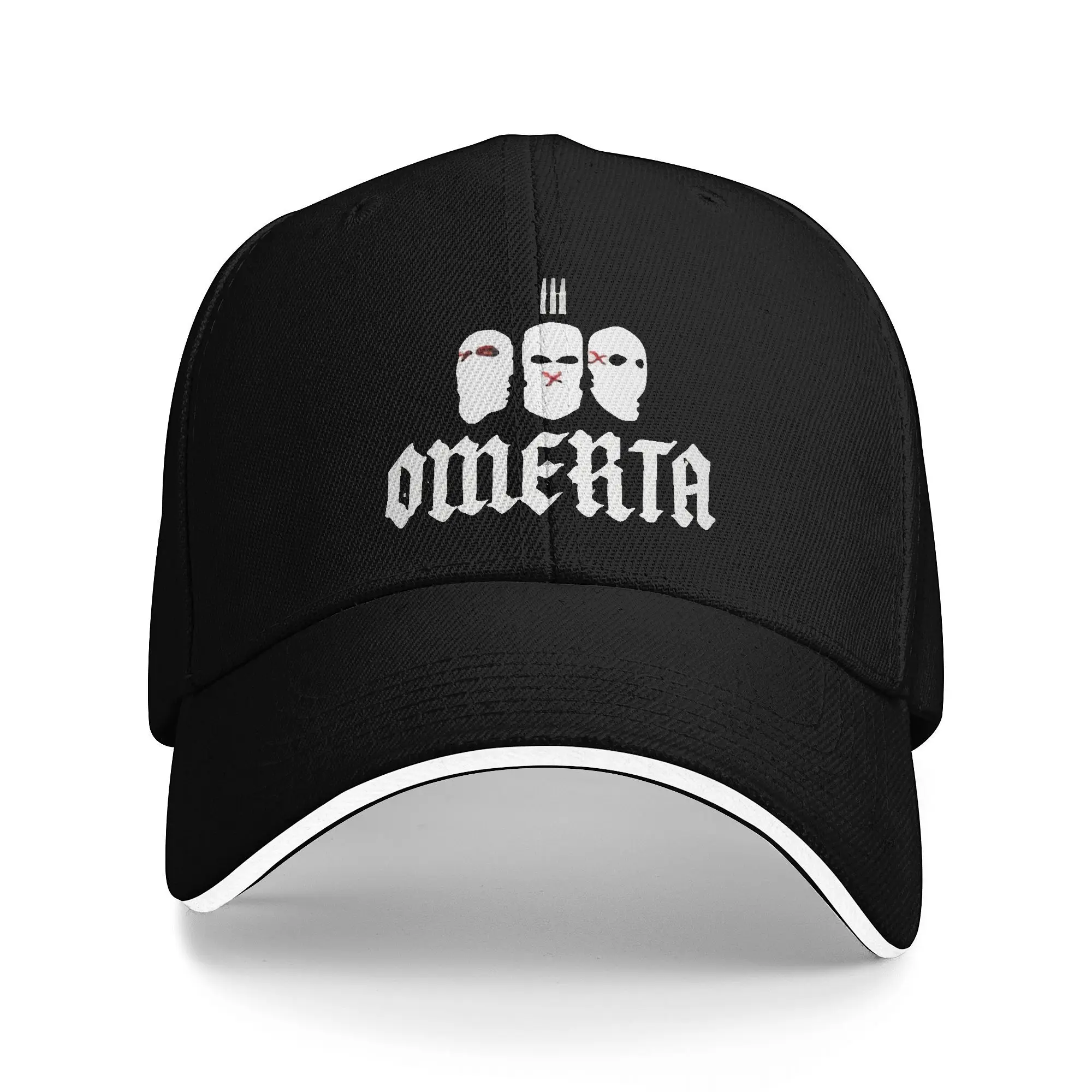 Men Women Omerta 47 Sandwich Hat    Sport Baseball Cap Polyester  Trucker Worker Cap Breathable Racing Cap High Quality