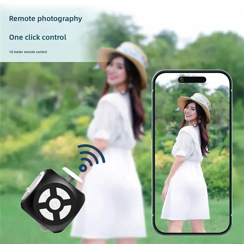 AAAEL-New Decompression Dice التحكم عن بعد برامج الفيديو صفحة تحول بلوتوث التصوير الفوتوغرافي اللاسلكي الصغير عن بعد مخصص