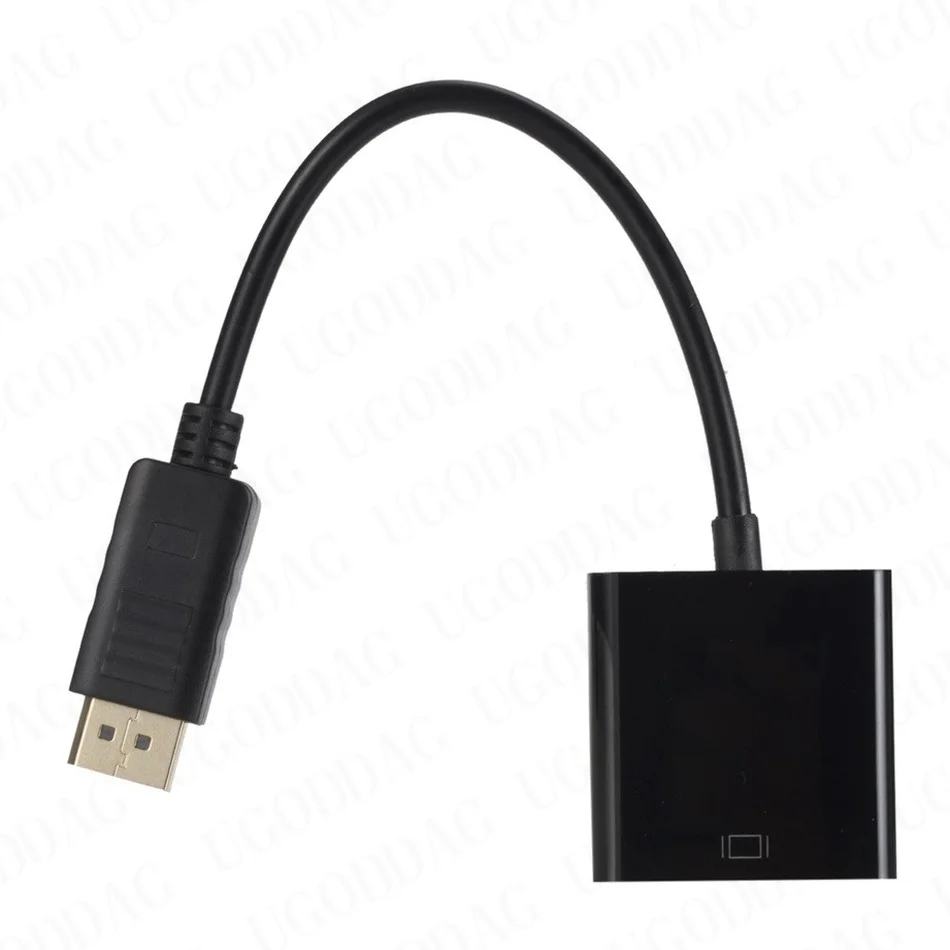 Port wyświetlacza Adapter DP do DVI HD 1080P DisplayPort do DVI konwerter Adapter do kabla męski na żeński do monitora wyświetlaczy projektora