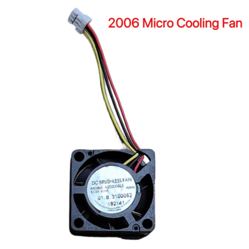 2006 20x20x6mm DC 5V/12V 2Pin Ultra Silent Mini Brushless Cooling Fan for 3D Printer Drones Router