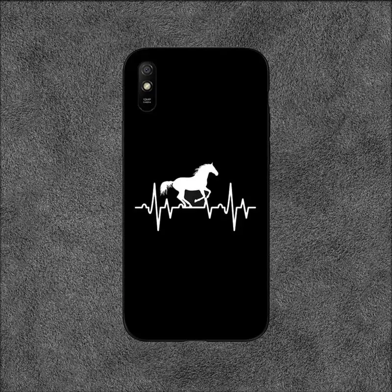 Horse Pony Horse Heartbeat Phone Case For Xiaomi9 10 11PRO LITE Redmi NOTE7 8 9 10A PRO K40 Poco3 Shell