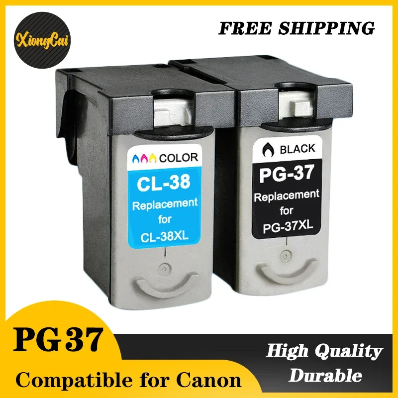 PG-37 CL-38 Ink Cartridges for Canon PG 37 CL 38 PG37 CL38 PIXMA MP140 MP190 MP210 MP220 MP420 IP1800 IP2600 MX300 MX310 printer