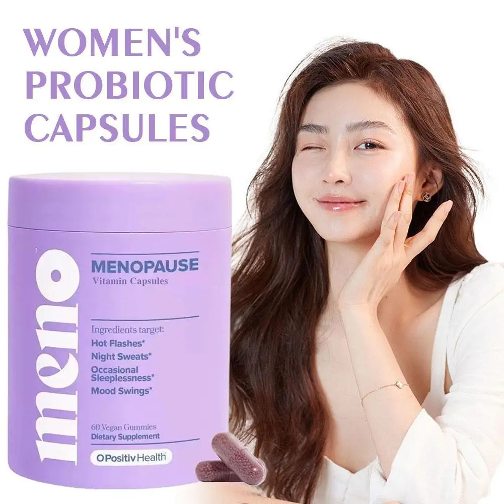 60 cápsulas Cápsulas probióticas para mujeres que mantienen la salud de las partes privadas de las mujeres alivian la picazón y el olor mejora la inmunidad
