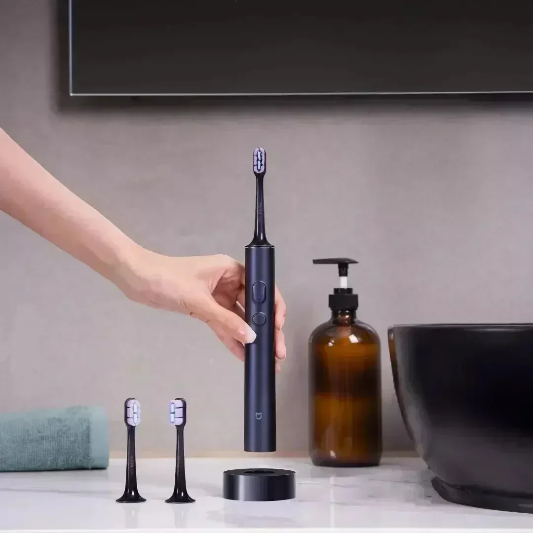 XIAOMI T700 Sonic Electric Toothbrush Teeth Whitening Ultrasonic Vibration Oral Cleaner Brush Smart APP With Replacement Brush image 3