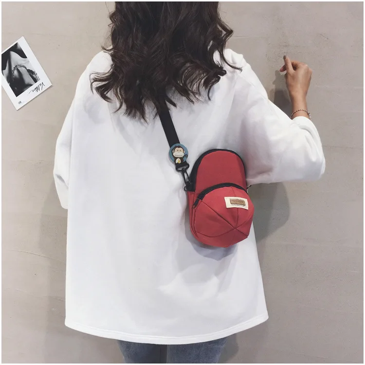 Koreanische Version der Ins-Style Vielseitigen Damen-Umhängetasche, Ruiying Hat, Trendige und Individuelle Herren-Schultertasche – Detail 5