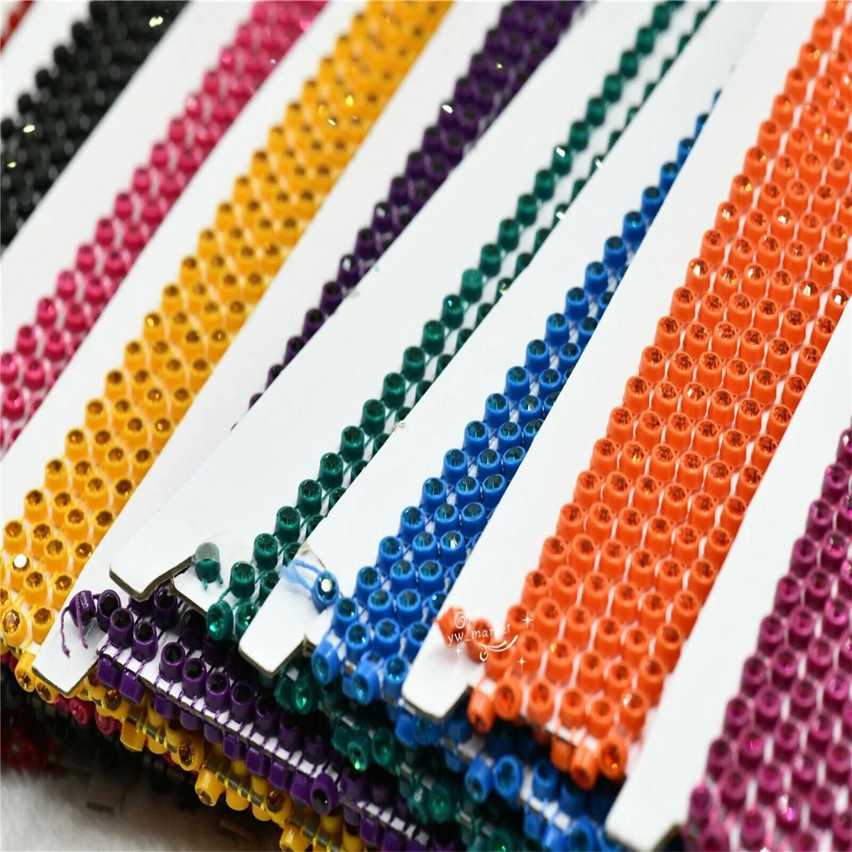 10 Yard ss16 A Grade Color Rhinestone Banding Trimmings  beaded rhinestone applique and trimming