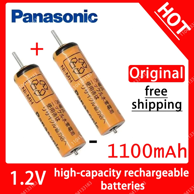Original Panasonic 1100mAh NI-MH Afeitadora eléctrica batería recargable ES7026 ES7027 ES4033 ES4035 ES4036 ES4026 ES4027