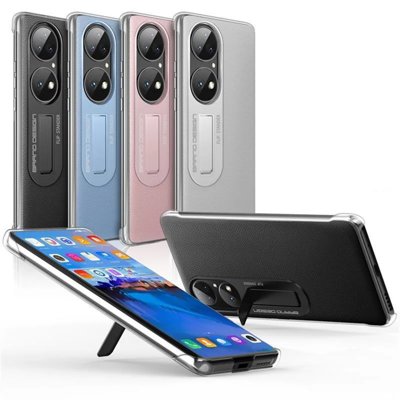 Imagem -06 - Luxo Telefone à Prova de Choque com Suporte para Huawei P40 P40pro P50 Pro