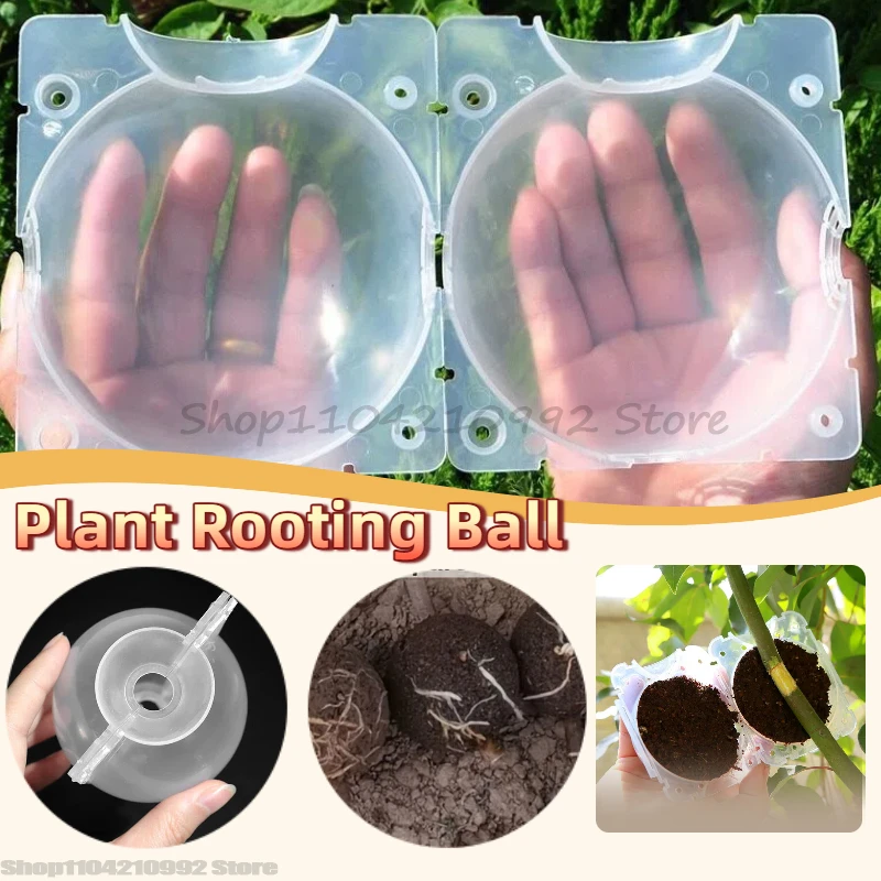 Plant Rooting Ball Grafting Rooting Box Breeding Case High Pressure Plant Root Growing Box for Garden Planting Supply