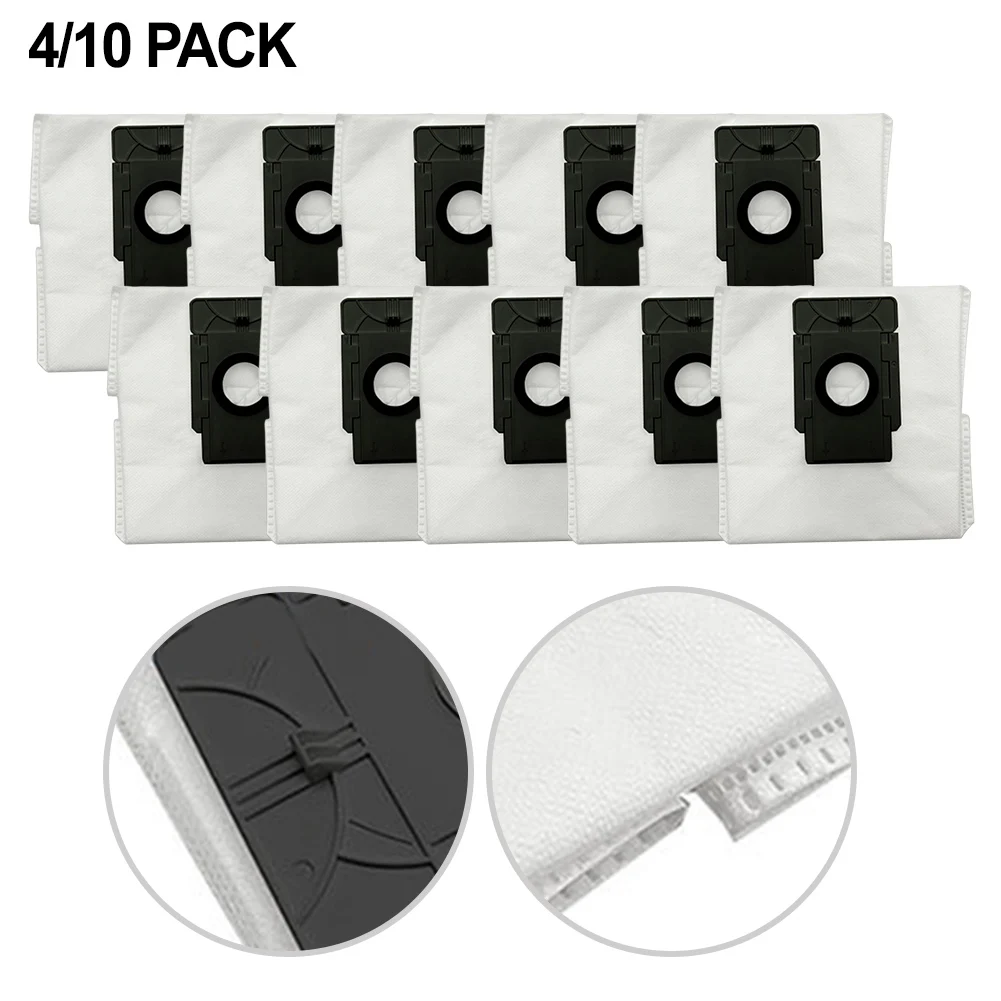 4/10 Pack Non-Woven Fabric Filters High-Capacity Dust Bags For Dynaking R21 Robot Vacuum For Efficient Home Cleaning