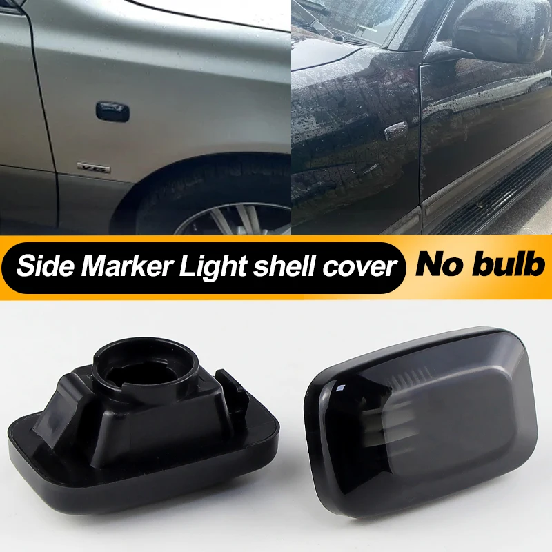 

2XFor Toyota Land cruiser Landcruiser 70 80 100 Series Hilux LN140 LN150 LN160 LN170 Side Marker Turn Signal Light shell No bulb