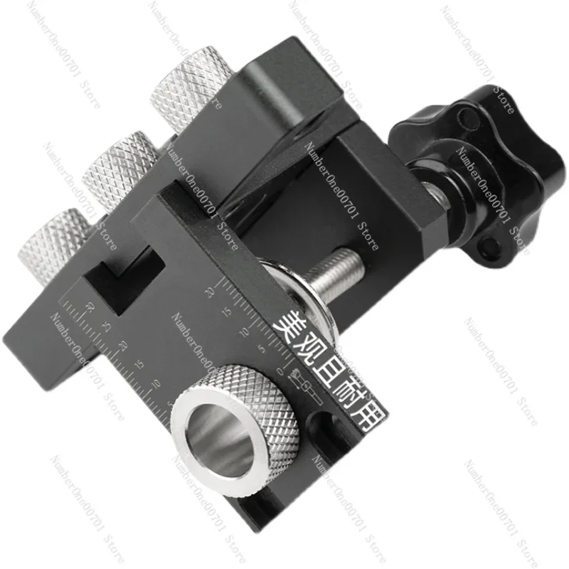 Woodworking Three-in-One Puncher round Wood Tenon Connector Center Hole Locator Furniture Splicing Installation Tool