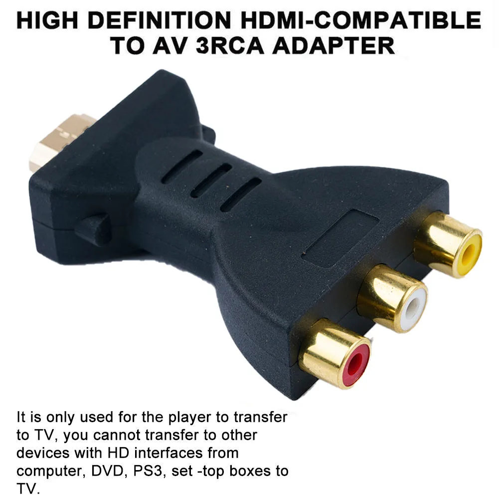 1080P Rca Av To Hdm…