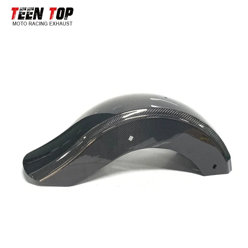 Factory Hot Sale Retro Bikes Rear Fender Fit For Rear Fender Touring Road Black Gloss 2009+ Models 100% Carbon Fiber