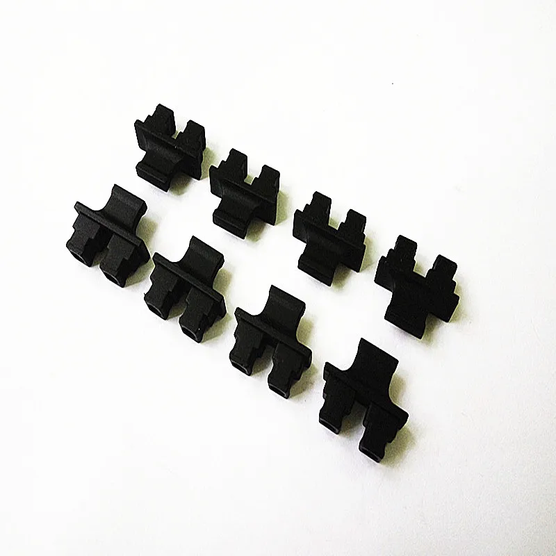 50pcs  SC Duplex Silicone Material Dustproof Cover for 1*9 Optical Module