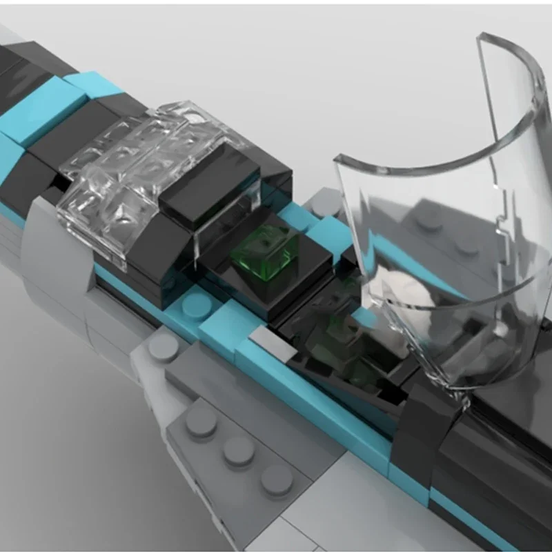 سلسلة عسكرية Moc قوالب بناء FA-18 نموذج مقاتلة تكنولوجيا وحدات كتل البناء لتقوم بها بنفسك تجميع لعبة هدايا العيد