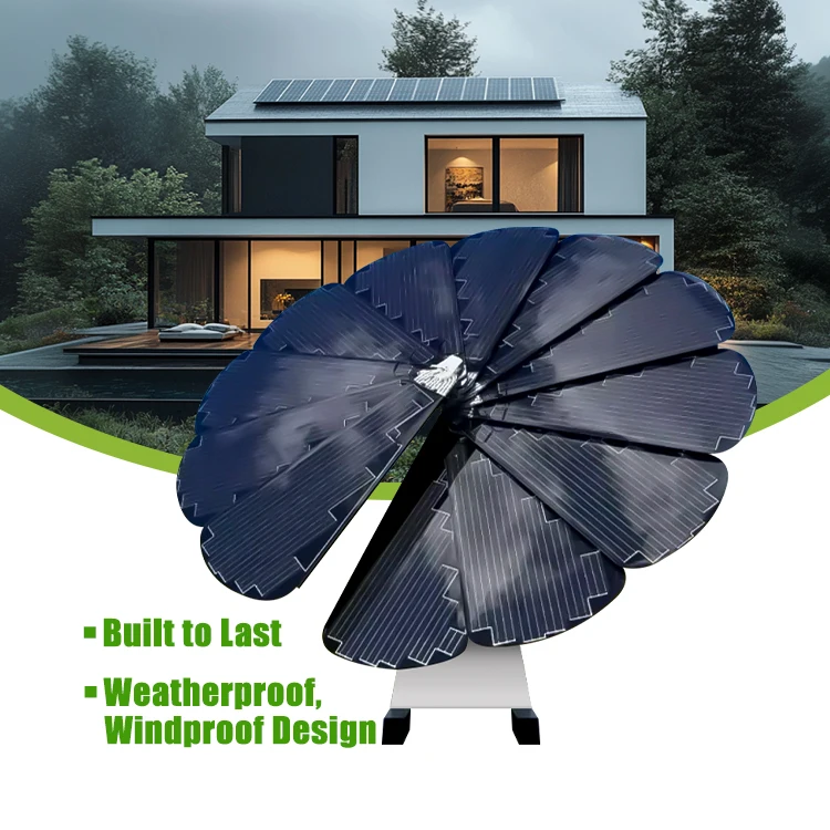 نظام الطاقة الشمسية الذكي بعمر طويل، قوة 2.8 كيلو وات، زهرة ذكية تعمل بالطاقة الشمسية #2