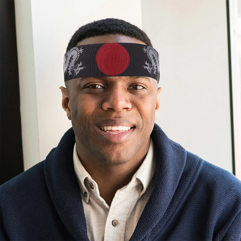 Bandeau de karaté Ninja pour enfants, couvre-chef réglable de samouraï pour fêtes d'entraînement, accessoire de cuisine de Chef de rôle 4 pièces