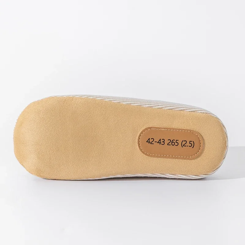 

Unisex Home Slippers Soft Fur Slippers Warm Indoor Flat Slides Nonslip Couples Shoes Bedroom Light Slience Flats Autumn&Spring