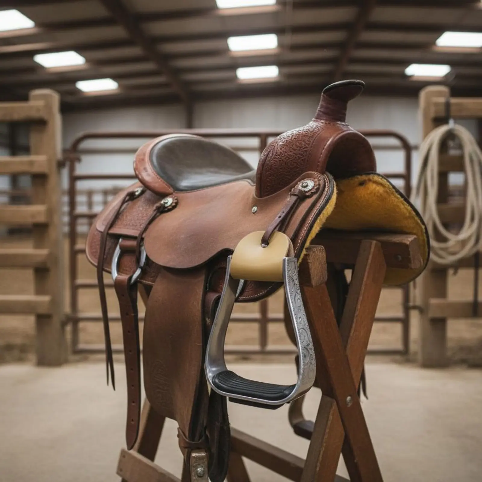 2-pieces-aluminum-horse-stirrups-excellent-equestrian-gift-cowboy-saddle-stirrups-non-slip-foot-support-irons-for-adults