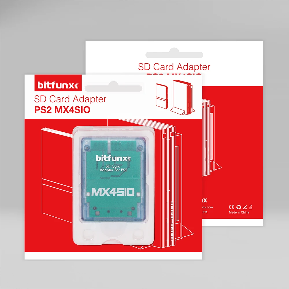 MX4SIO SIO2SD TF/SD Karte Adapter Kartenleser Adapter Für Playstation 2 PS2 Spielkonsolen Spiel Speicher Karte – Detail 11