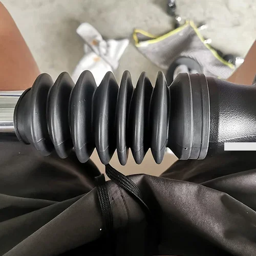 Imagen 2 del producto Para Royal Enfield Meteor 350 horquilla tubo de arranque deslizante cubierta amortiguadora delantera polainas Gators accesorios de motocicleta piezas negro