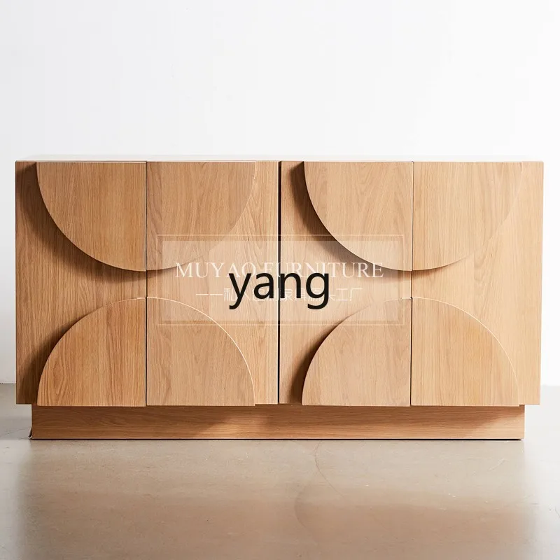 LHH  simple side cabinet modern art entrance foyer decorative locker