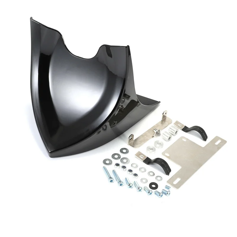 Fit Voor Harley Sportster Fatboy Softail Touring Glide Dyna 2004-2017 Motorfiets Voor Kin Kuip Spoiler Onderste Air Dam Dekking