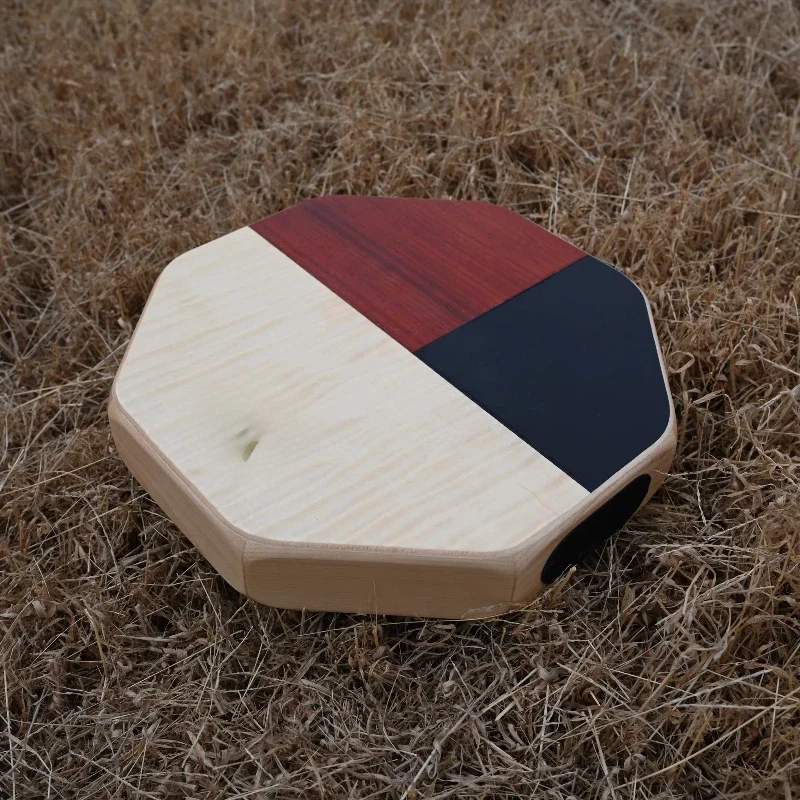 

Portable Travel Box Drum SD6 Octagonal Drum Multilateral Caron Drum Hand Shot Percussion Tambourine