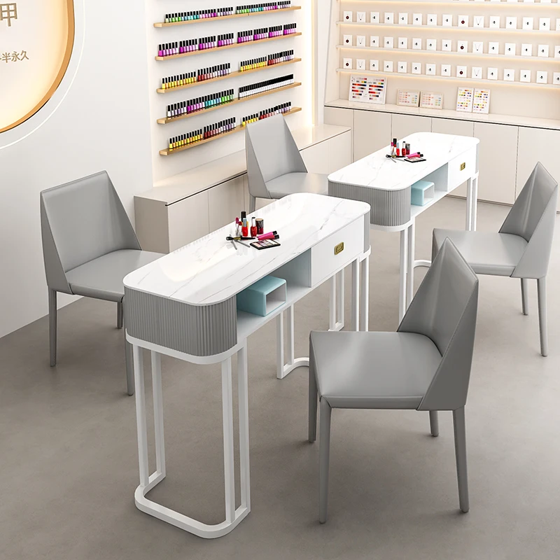 Collecteur de Poussière d'Ongles, Équipement de Table de Manucure Professionnelle, Mobilier de Salon de miles