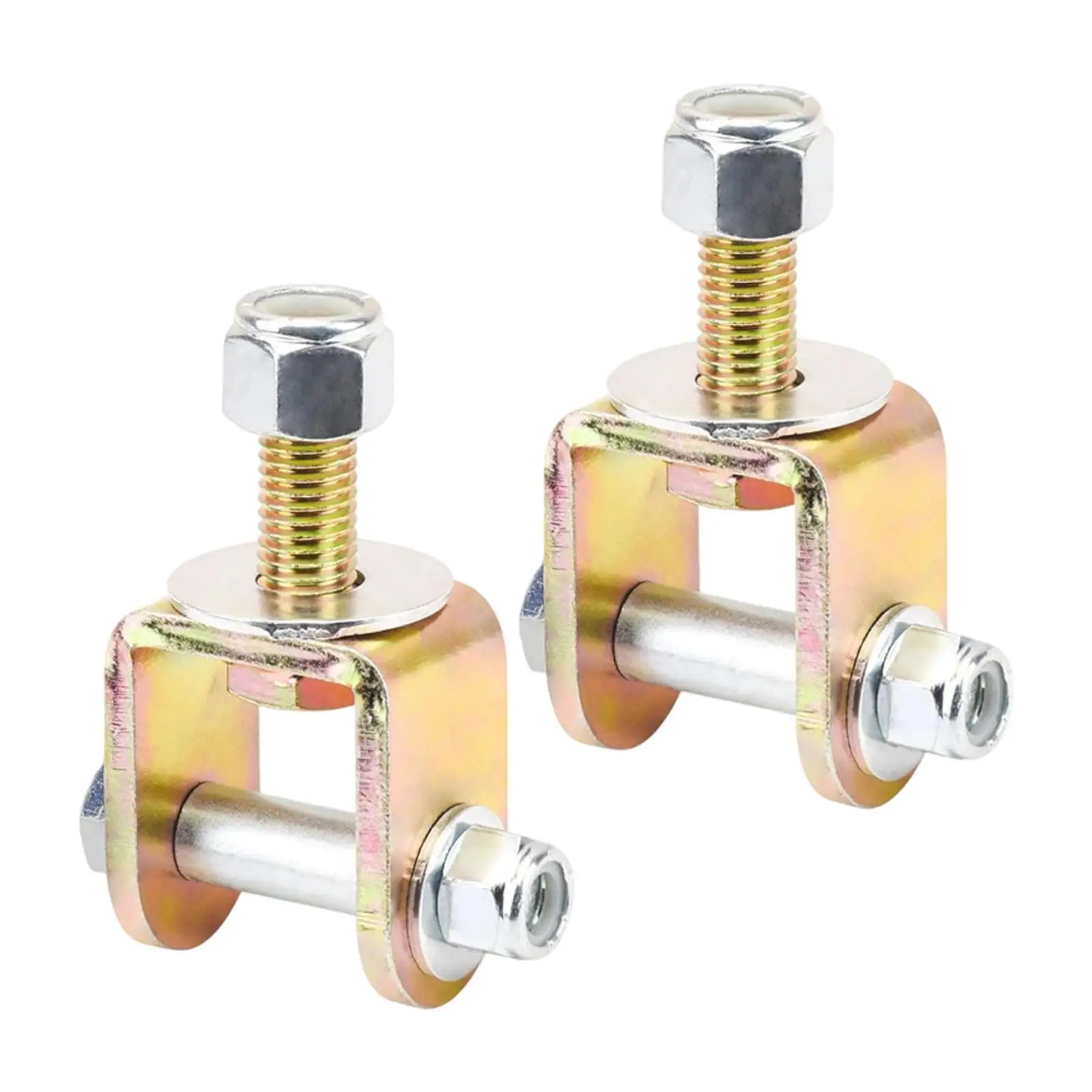 2x Generic Shock Adapter Mount to Eyelet Conversion Mounts Equipment Garage Replace for Car Vehicles Automotive Accessories