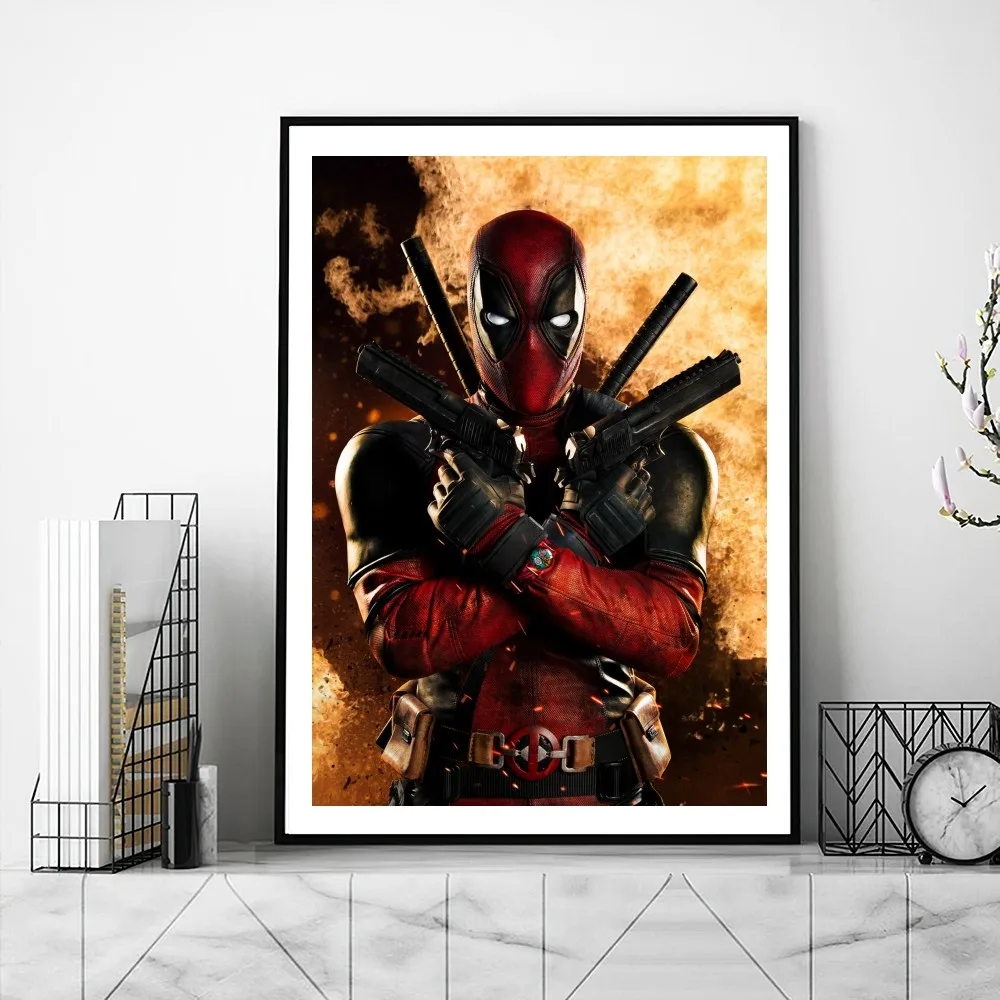 Bestia królestwo D-Deadpool-filmowa galeria plakatów wydruki samoprzylepne dekoracje do domu naklejki ścienne naklejka do pokoju życia