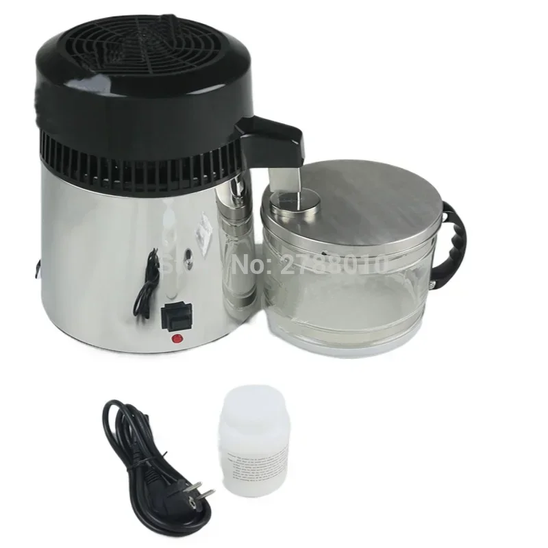

New Water Distiller 110V/220V 304 Stainless Steel Distilled Water Machine Water Filter Equipment 1L/H Distilled Machine