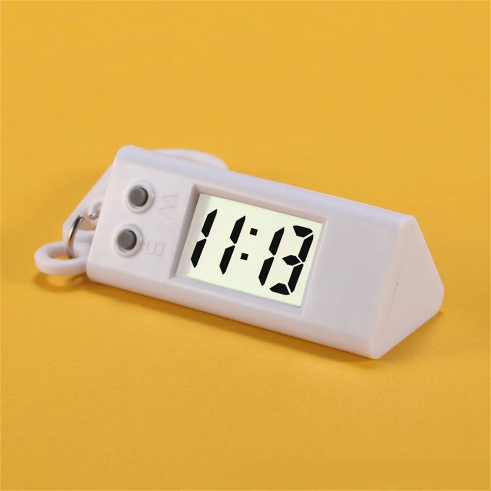 Elektronische Uhr Kreative Leuchtende Elektronische Digitale Taschenuhr Home Office Student Mini Elektronische Uhr Desktop Uhr