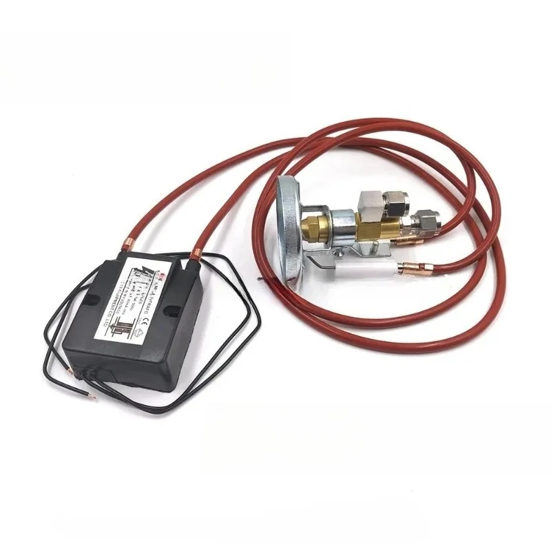 Suitable for Waste Oil Burner Nozzle Combustion Gas Stove Ignitor, 220V High Pressure Voltage Pulse Igniter for Fuel Burner