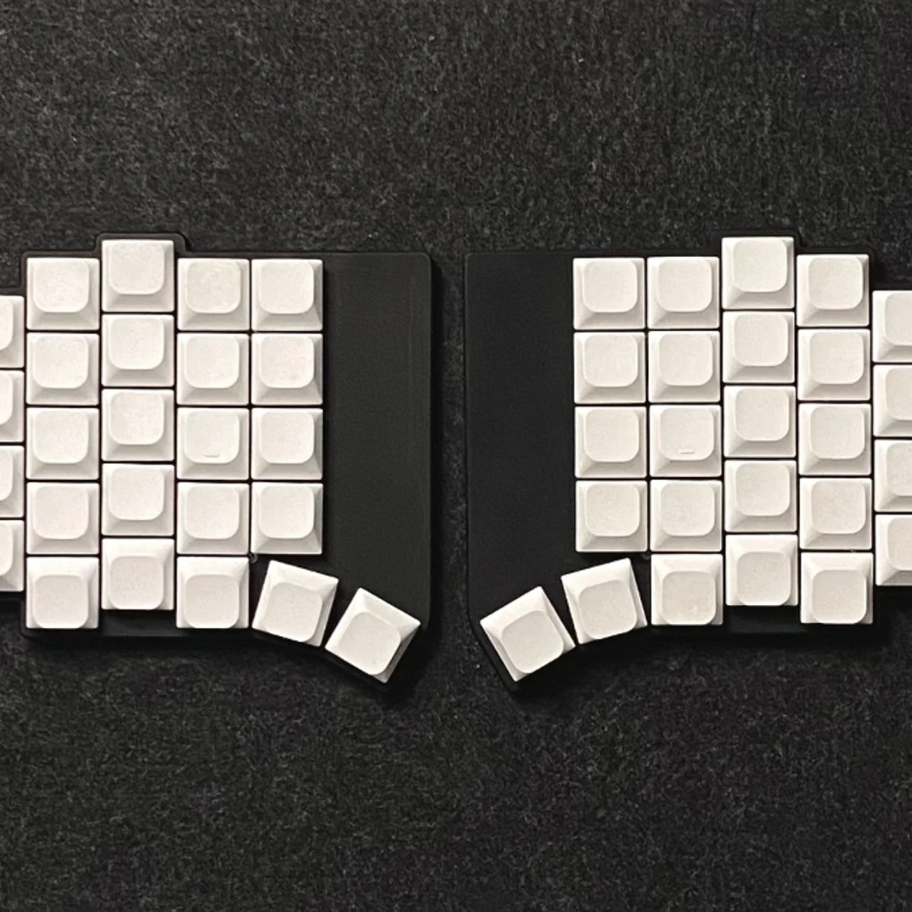 

Flake Bluetooth Wireless Split Keyboard Customized Hot Swap Mx/Choc Ergonomics Split Keyboard for VIAL Support Zme MK GaKeyboard