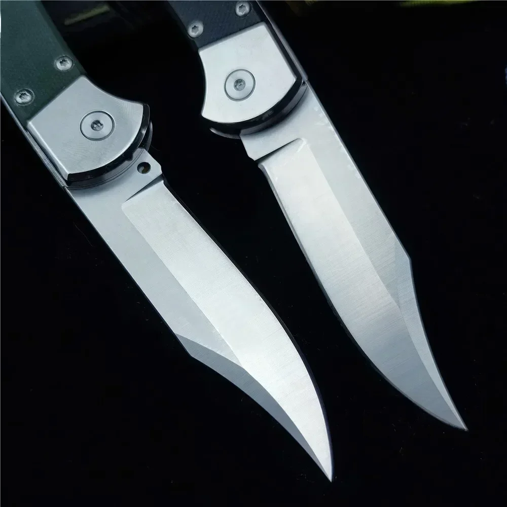 Outdoor Elite Tactical Folding Knife 440C Blade G10 Handle Multi-function Fishing Camping Tool Hiking Self-defense Hunting Knife